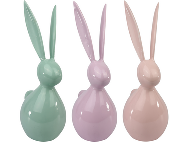 Hoff-Interieur Hase Deluxe sortiert 12x10x31cm 1 Stück Freisteller