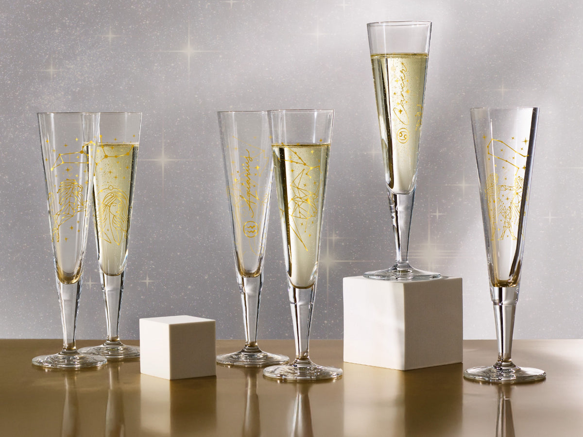 RITZENHOFF Champagnerglas #7 Waage (Z. Mubaza) H25 Lifestyle 1