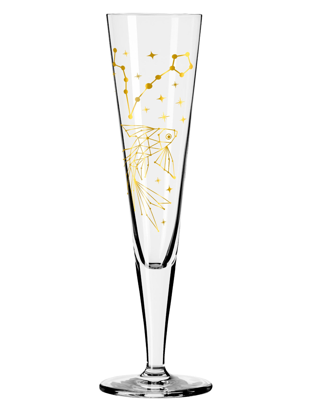 RITZENHOFF Champagnerglas #8 Fische (Z. Mubaza) H25 Freisteller 2