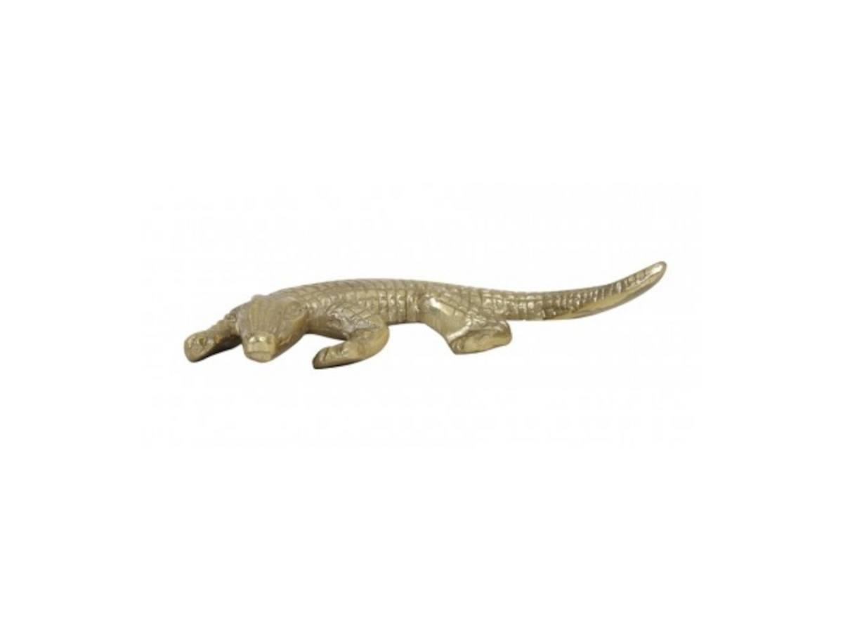 Light & Living CROCODILE Ornament bronze 18 x 14 x 4 cm Freisteller 1