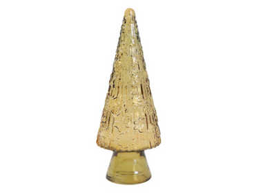 Light & Living CHRISTMAS TREE Ornament bernstein 16 x 43 cm Freisteller