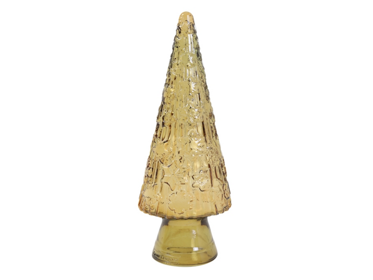Light & Living CHRISTMAS TREE Ornament bernstein 16 x 43 cm Freisteller