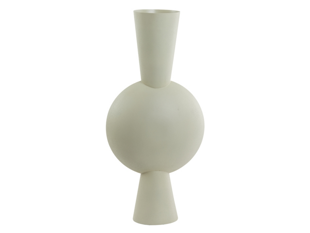Light & Living Kavandu Vase hellgrau 79,5 cm Freisteller 1