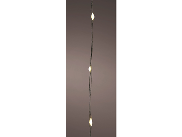 Lumineo Micro LED Strangbeleuchtung schwarz 595 cm Freisteller