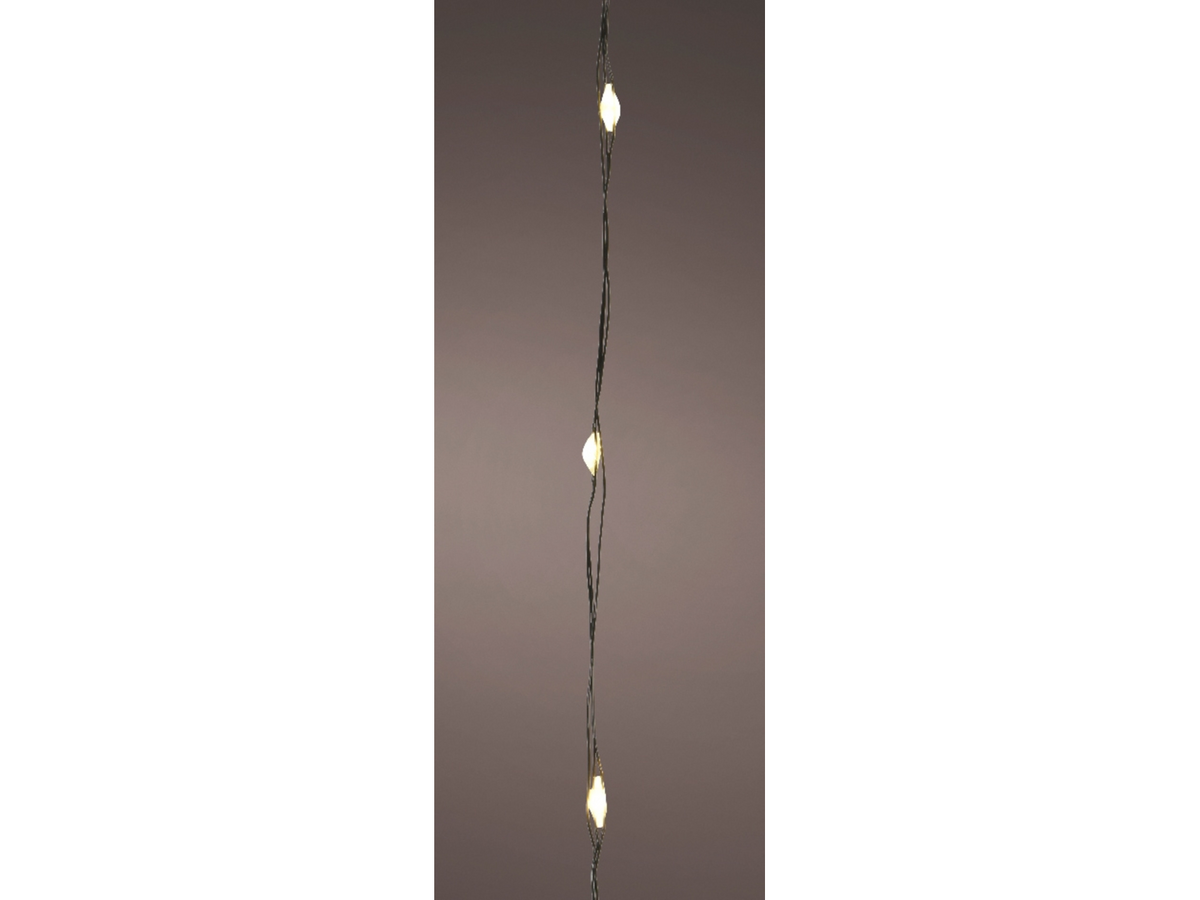 Lumineo Micro LED Strangbeleuchtung schwarz 595 cm Freisteller
