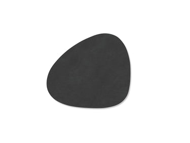 LIND DNA NUPO Untersetzer Curve black 11 x 13 cm Freisteller