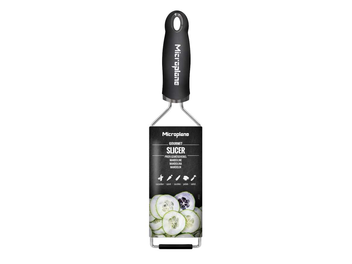 Microplane Profi-Gemüsehobel schwarz Freisteller 2