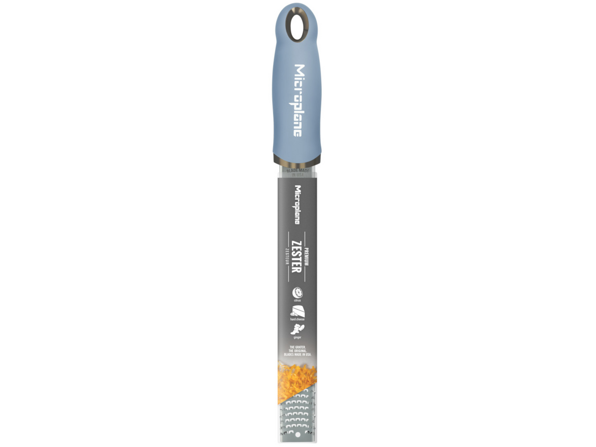 Microplane Premium Zester Reibe küstenblau Freisteller 2
