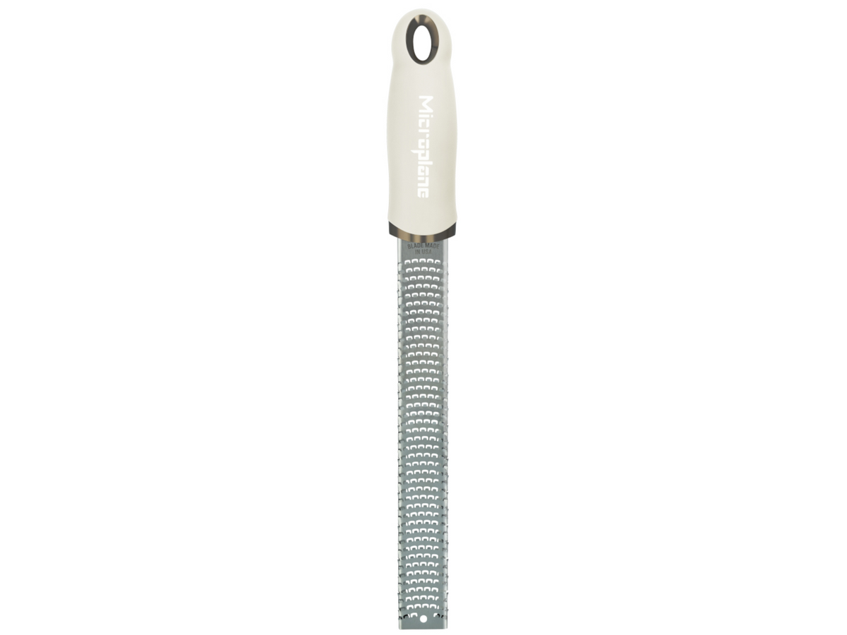Microplane Premium Zester Reibe kaschmir beige Freisteller 1