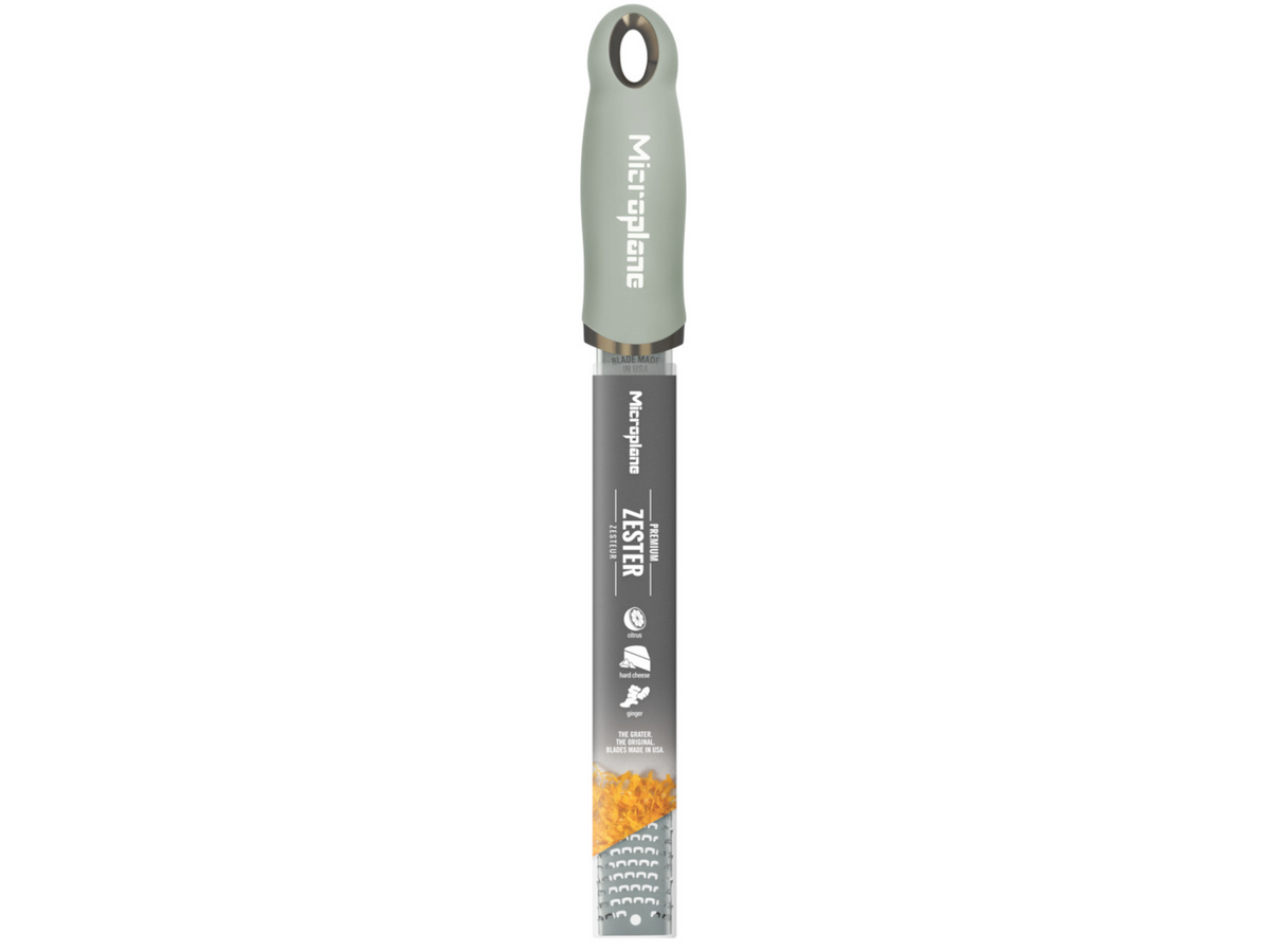 Microplane Premium Zester Reibe salbeigrün Freisteller 2