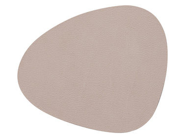 LIND DNA NUPO Untersetzer Curve clay brown 11 x 13 cm Freisteller
