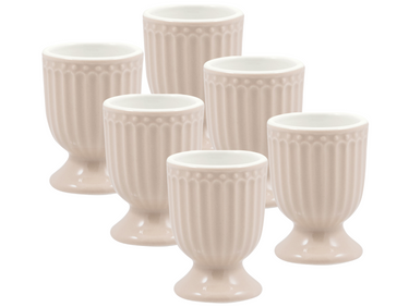 Greengate Alice Eierbecher creamy fudge 6,5cm Set6 Freisteller