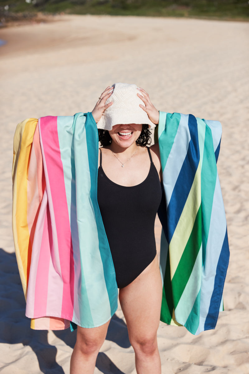 Dock & Bay Beach Towel XL Coastal Candy 200x90cm Lifestyle 2