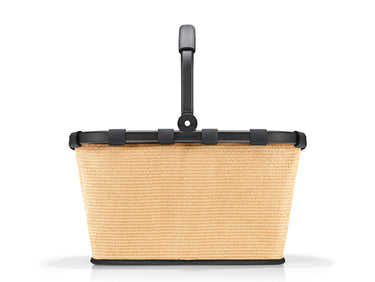reisenthel carrybag frame raffia black Freisteller 1
