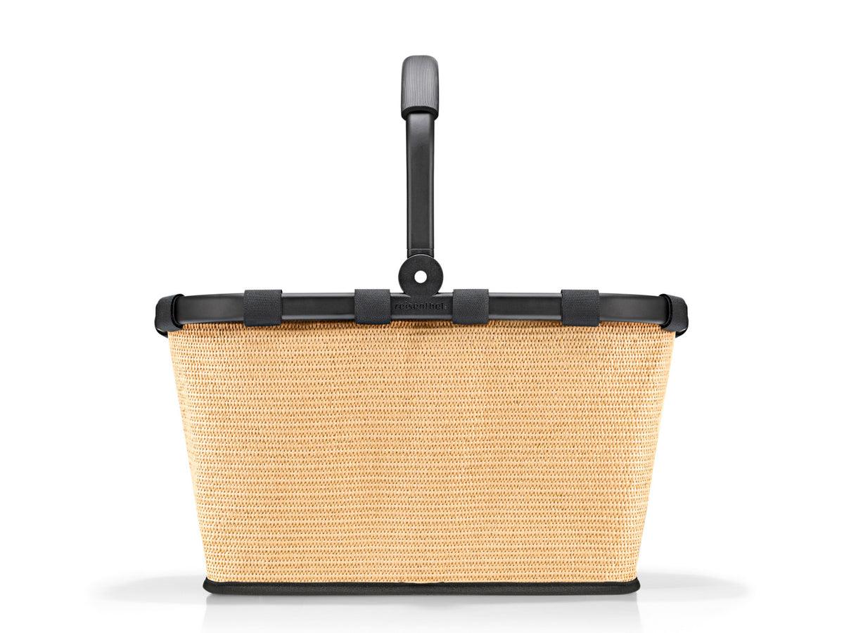 reisenthel carrybag frame raffia black Freisteller 1
