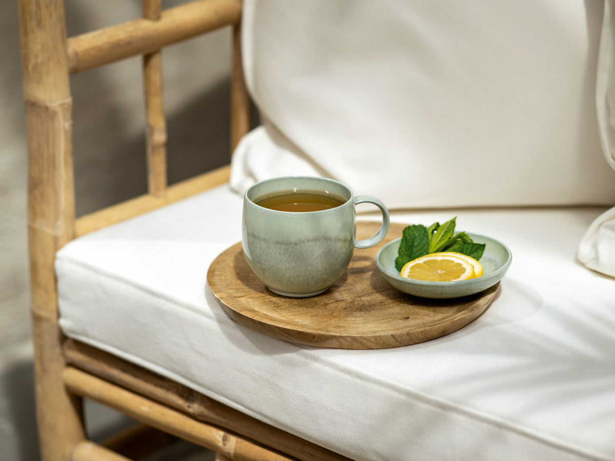 like Villeroy & Boch Perlemor Alga Espressountertasse 12cm Lifestyle 2