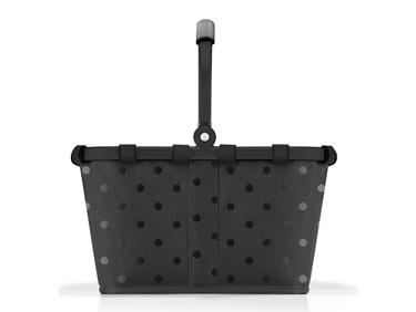 reisenthel carrybag XS frame glossy dots black Freisteller 1
