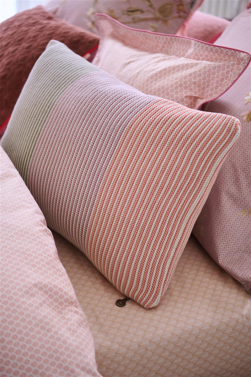 Blockstripe Kissen Cus pastel 40x60cm (1 Stück) bh Lifestyle
