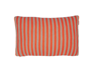 Bonsoir Stripe Kissen Cushion orange 40x60cm (1Stück) bh Freisteller 1