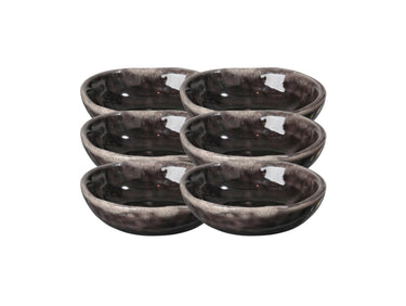 Broste Copenhagen NORDIC COAL Butterschale 7 x 2 cm Set6