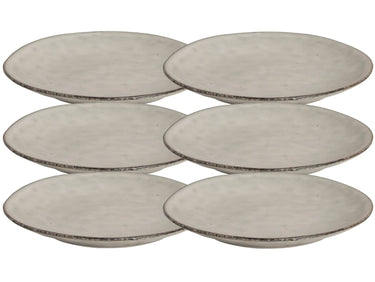 Broste Copenhagen NORDIC SAND Brotteller 15 cm Set6