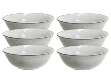 Broste Copenhagen NORDIC SAND Buddha Schale 21 x 7,5 cm Set6