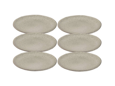 Broste Copenhagen NORDIC SAND Dessertteller 20 cm Set6