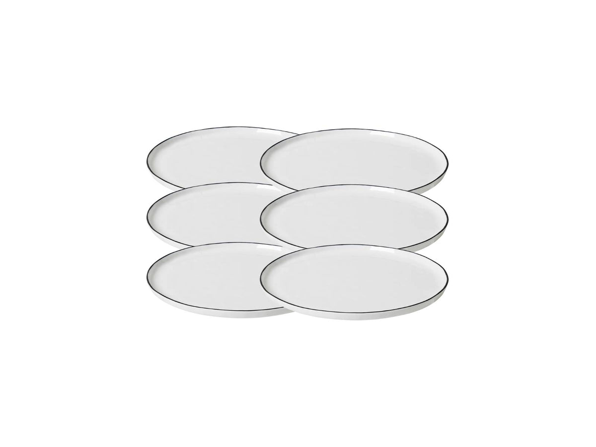 Broste Copenhagen SALT Speiseteller 28 cm Set6