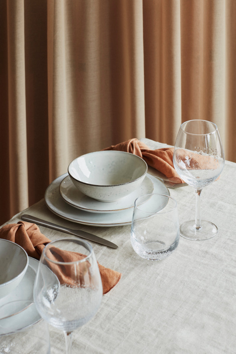 Broste Copenhagen Bubble Glas clear 10,2cm Lifestyle