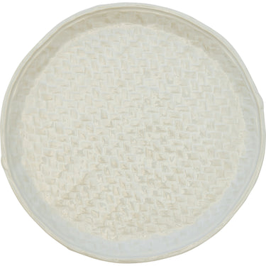 Greengate Woven Speiseteller gewebt off white 27,5cm Freisteller