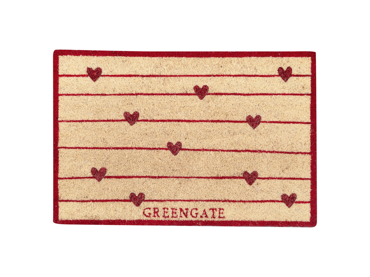 Greengate Grace Fussmatte white 40x60cm Freisteller 1