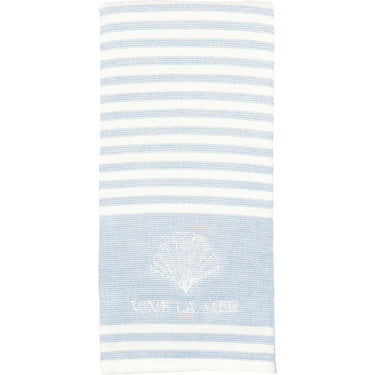 Greengate Vive la mer Handtuch pale blue 40x70cm