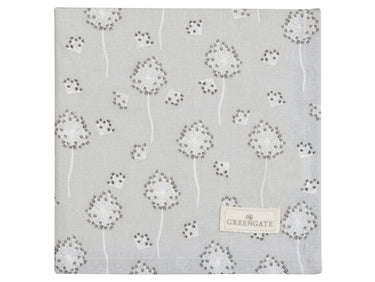 Greengate Laryn Stoffserviette grey 40x40cm Freisteller 1