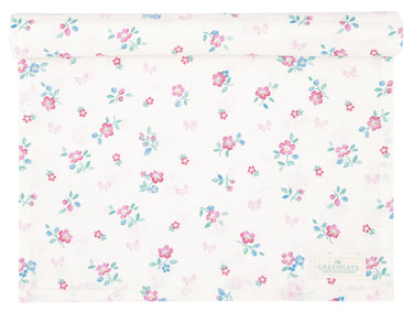 Greengate Athea Tischläufer white 140x45cm Freisteller 1