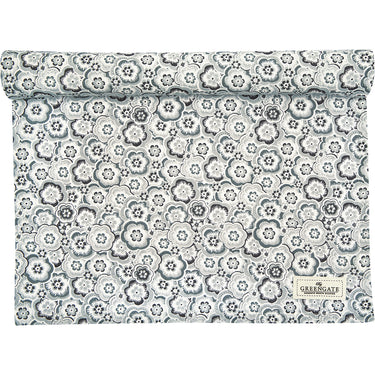 Greengate Selma Tischläufer grau 45x140cm Freisteller