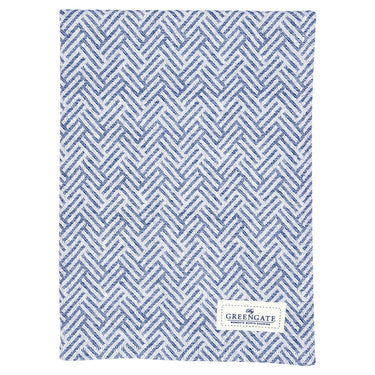 Greengate Anneli Geschirrtuch blue 70x50cm