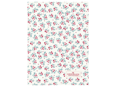 Greengate Belia Geschirrtuch white 70x50cm Freisteller 1