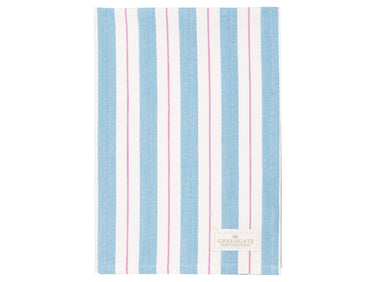 Greengate Elinor Geschirrtuch pale blue 70x50cm Freisteller 1