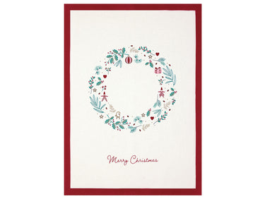 Greengate Didina Geschirrtuch bedruckt white 70x50cm Freisteller 1