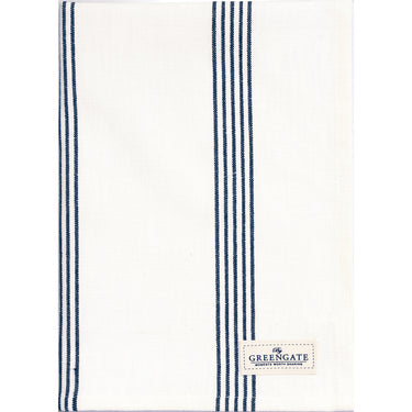 Greengate Gladys Geschirrtuch dark blue 70x50cm