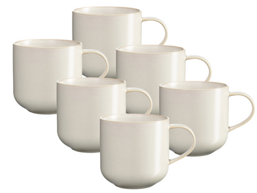 ASA Selection COPPA Henkelbecher tofu 0,4l Set6 Freisteller
