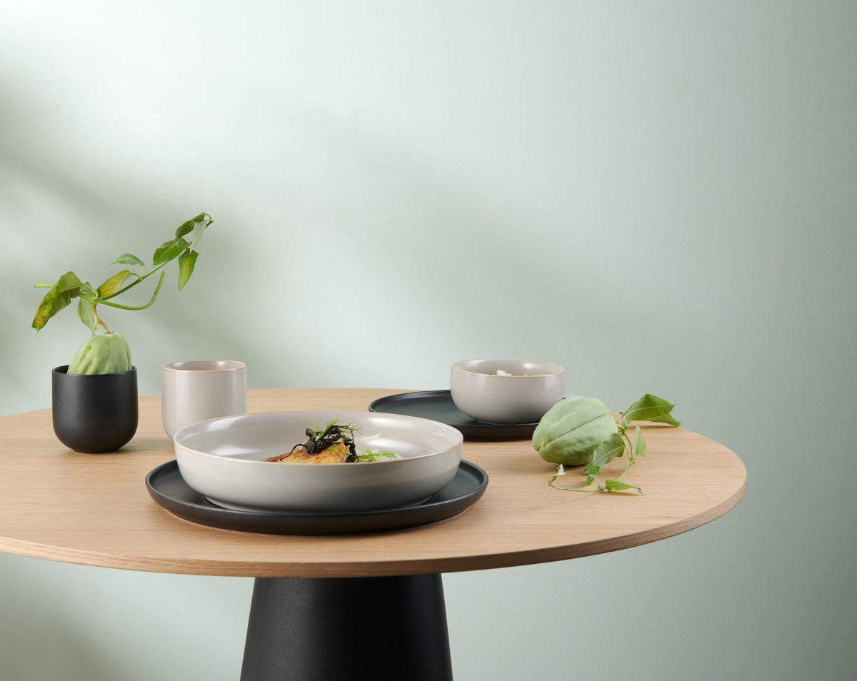 ASA Selection COPPA Speiseteller tofu 26,5cm Set6 Lifestyle