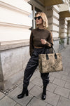 reisenthel daily shopper jacquard brown Lifestyle 3