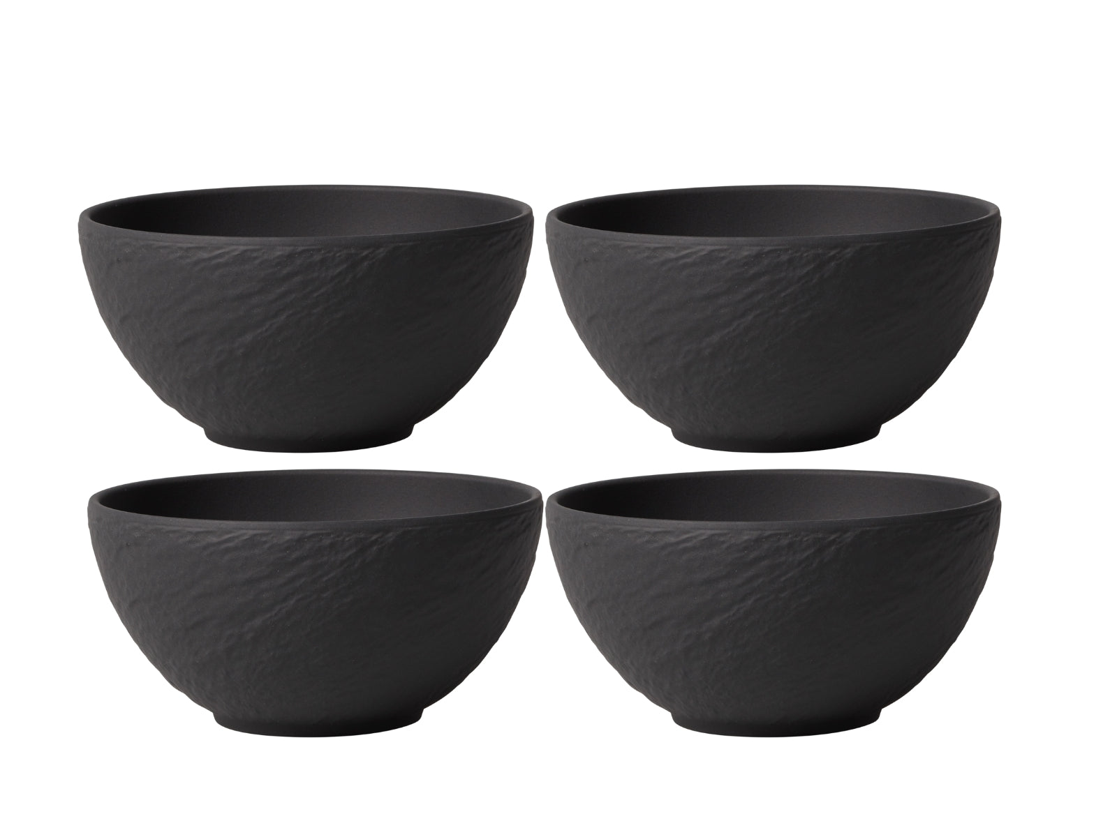 Villeroy & Boch Manufacture Rock Bol 14 cm Set4