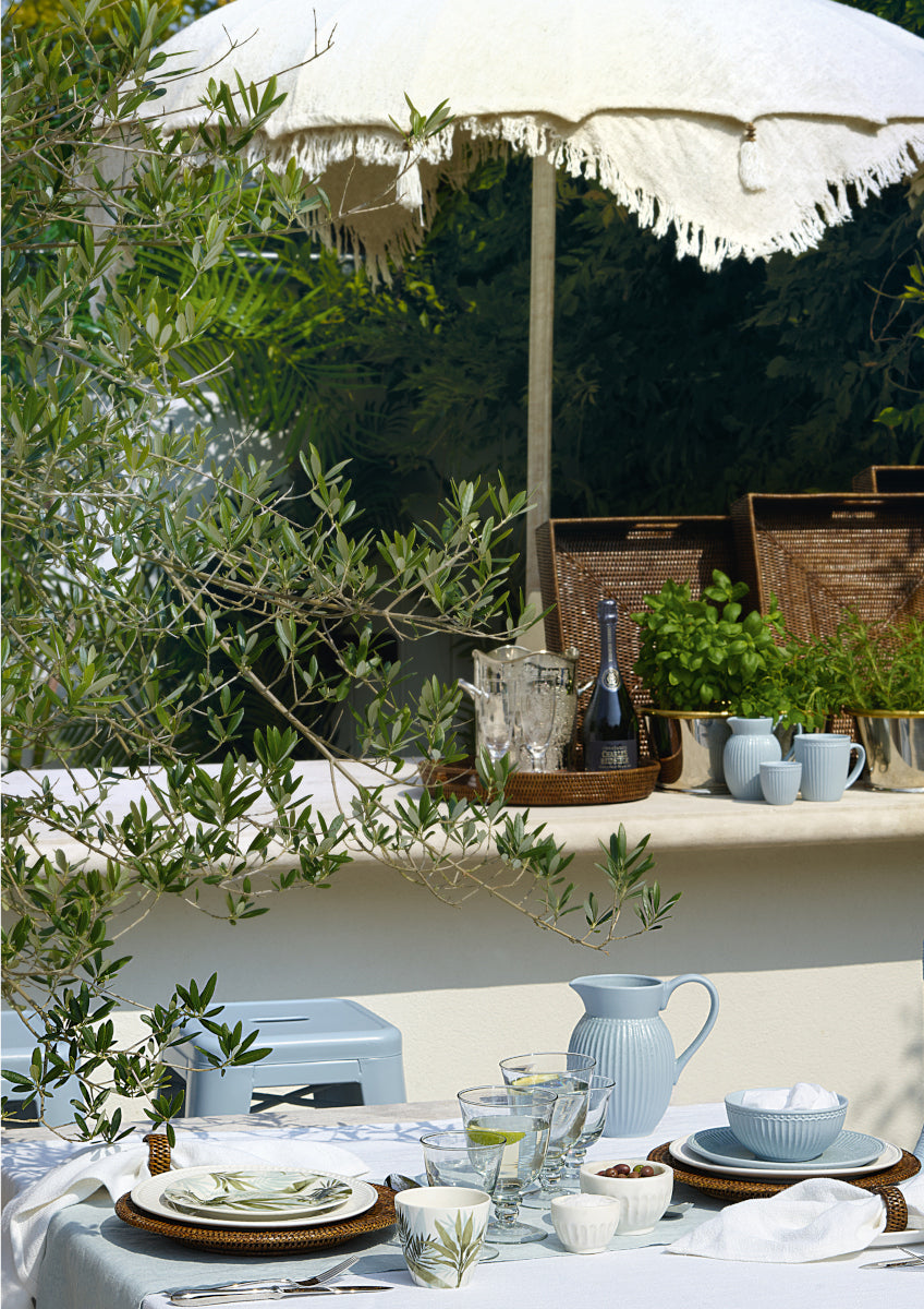 Greengate Eira Serviette white 40x40cm Lifestyle 1