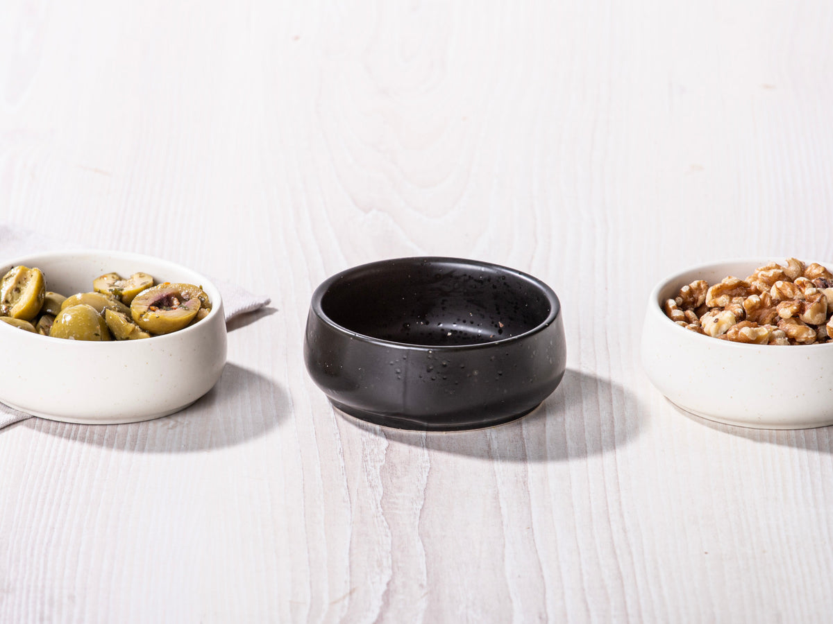 Ladelle ELEMENTS Schlalen-& Tablettset flach onyx 4tlg Lifestyle3