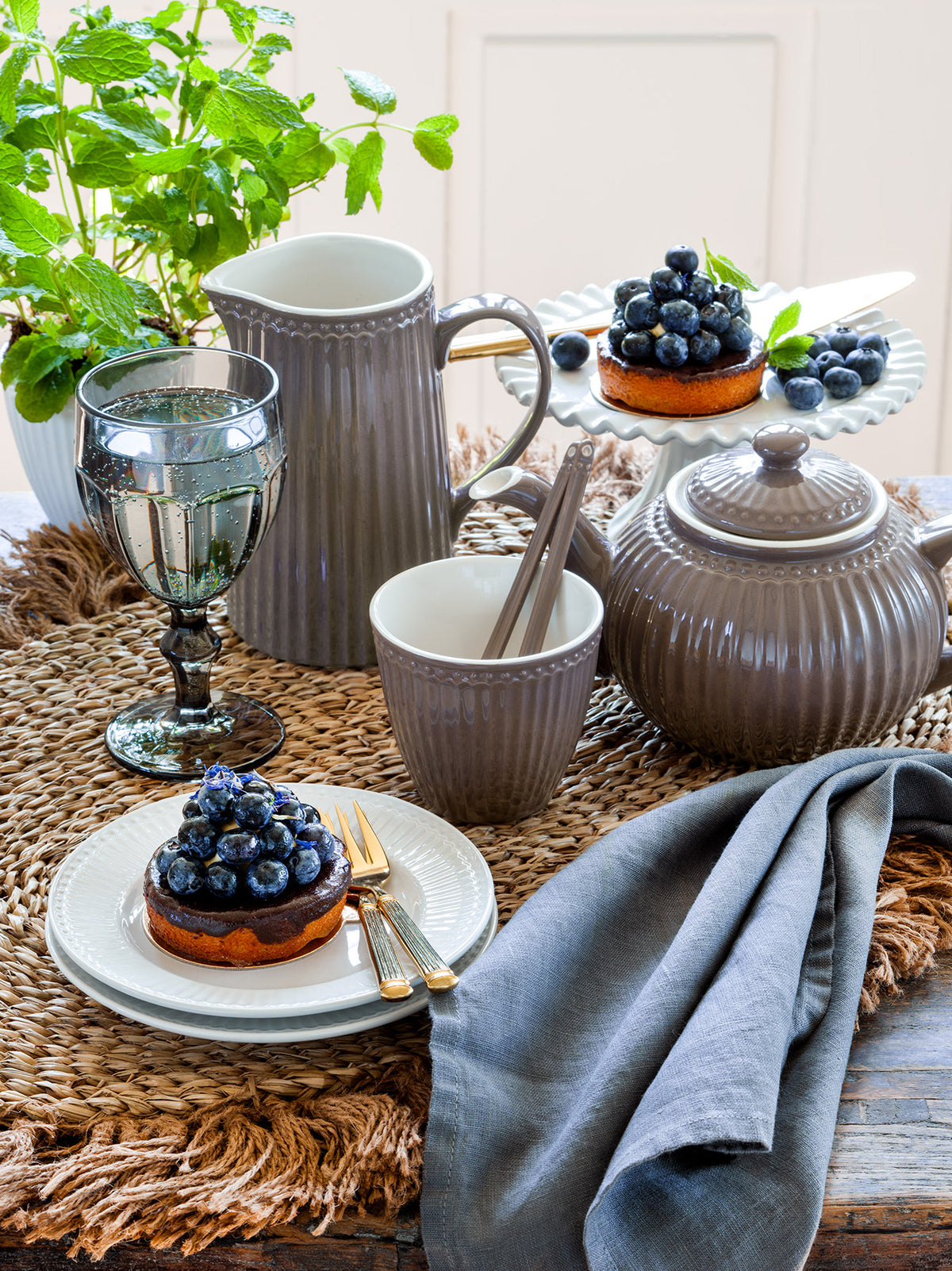 Greengate Alice Latte Cup hazelnut brown 0,3 l Set6 Lifestyle4