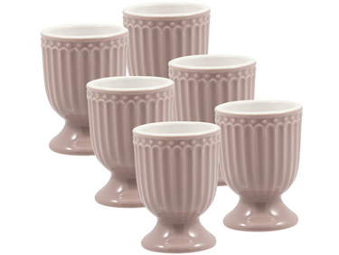 Greengate Alice Eierbecher hazelnut brown 6,5 cm Set6 Freisteller