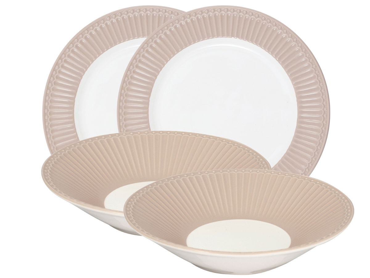 Greengate Alice Tafelset creamy fudge 4tlg