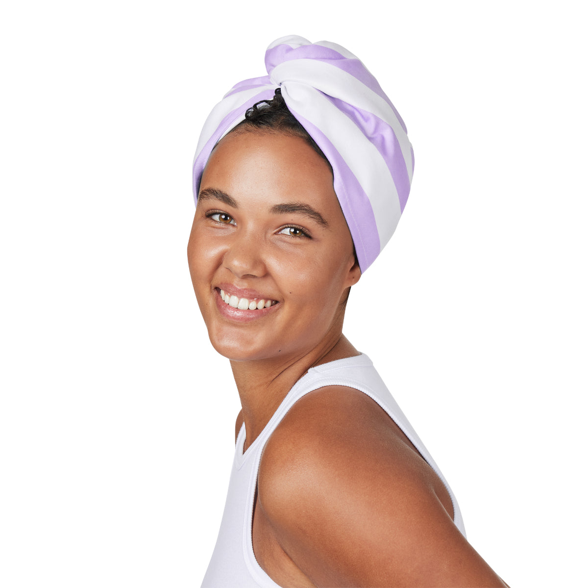 Dock & Bay Hair Wraps One Size Lombok Lilac 63x26cm Freisteller 4